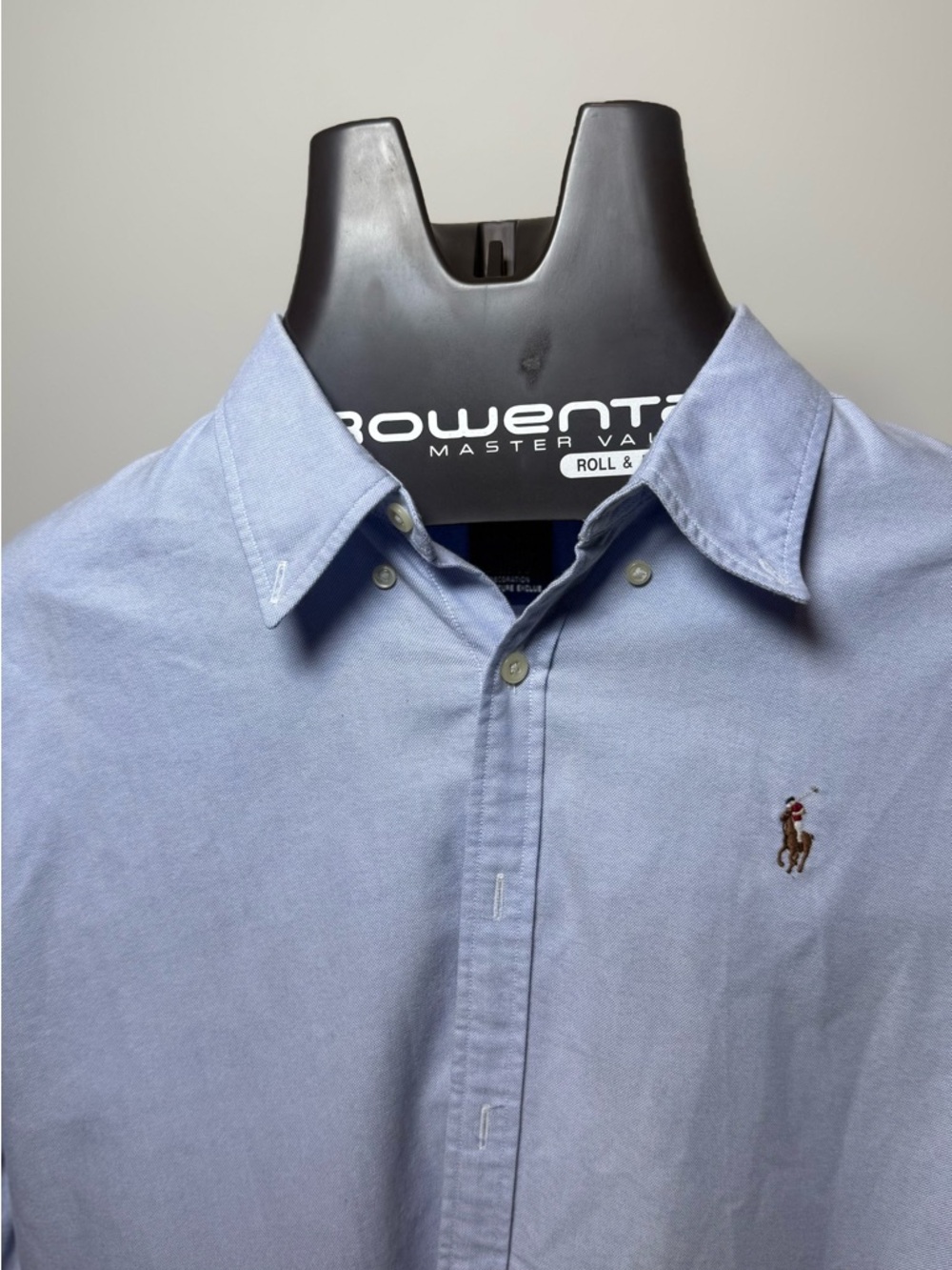 Ralph Lauren Light Blue Button-Down Oxford Shirt-slim fit - Picture 9 of 14